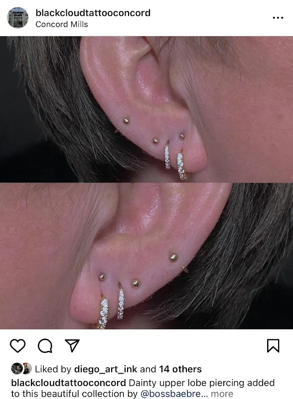 Black Cloud Tattoo and Piercing — Tattoo and piercing shop in Charlotte